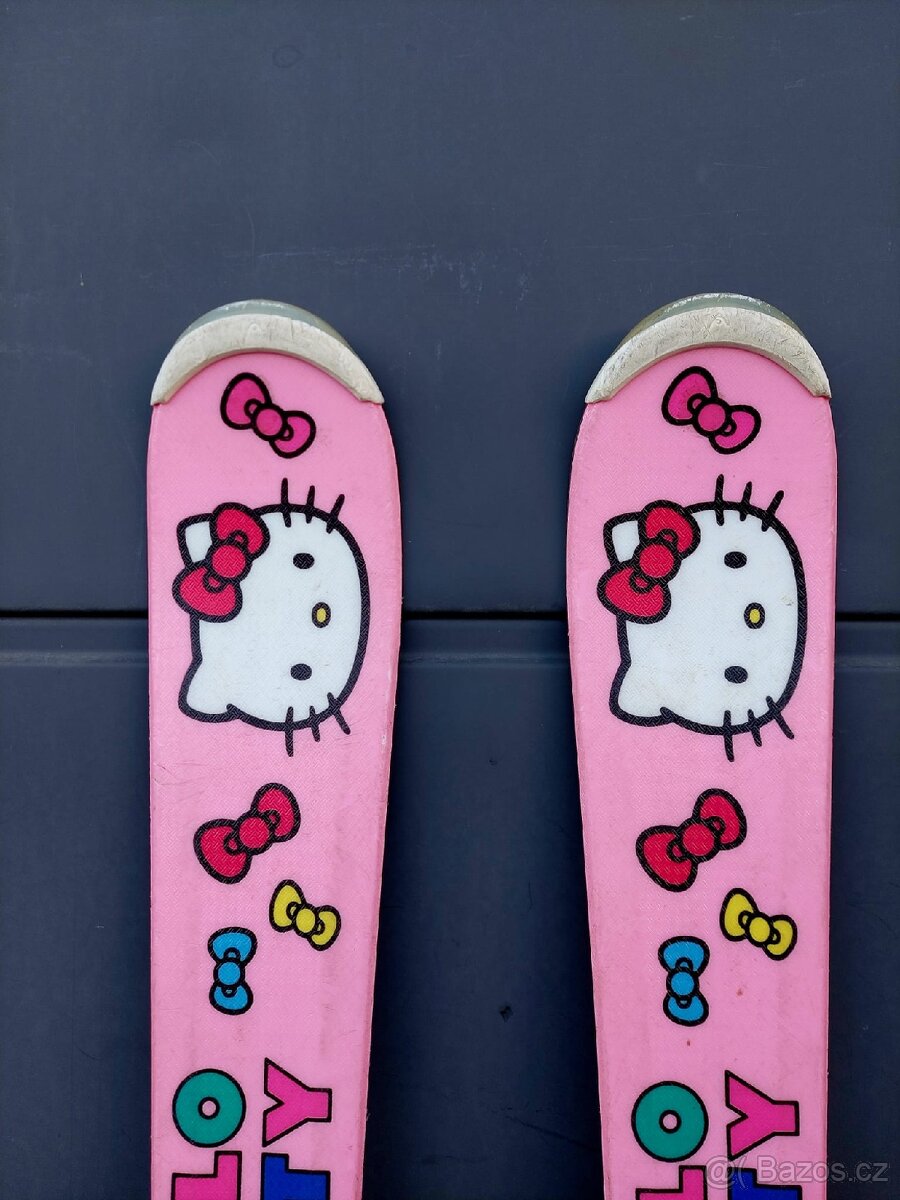 Dívčí lyže HEAD HELLO KITTY, 120 cm + lyžáky - 4