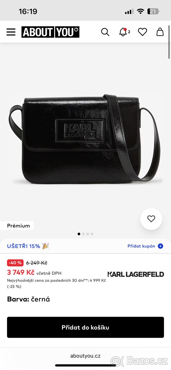 NOVA Crossbody kabelka karl lagerfeld - 4