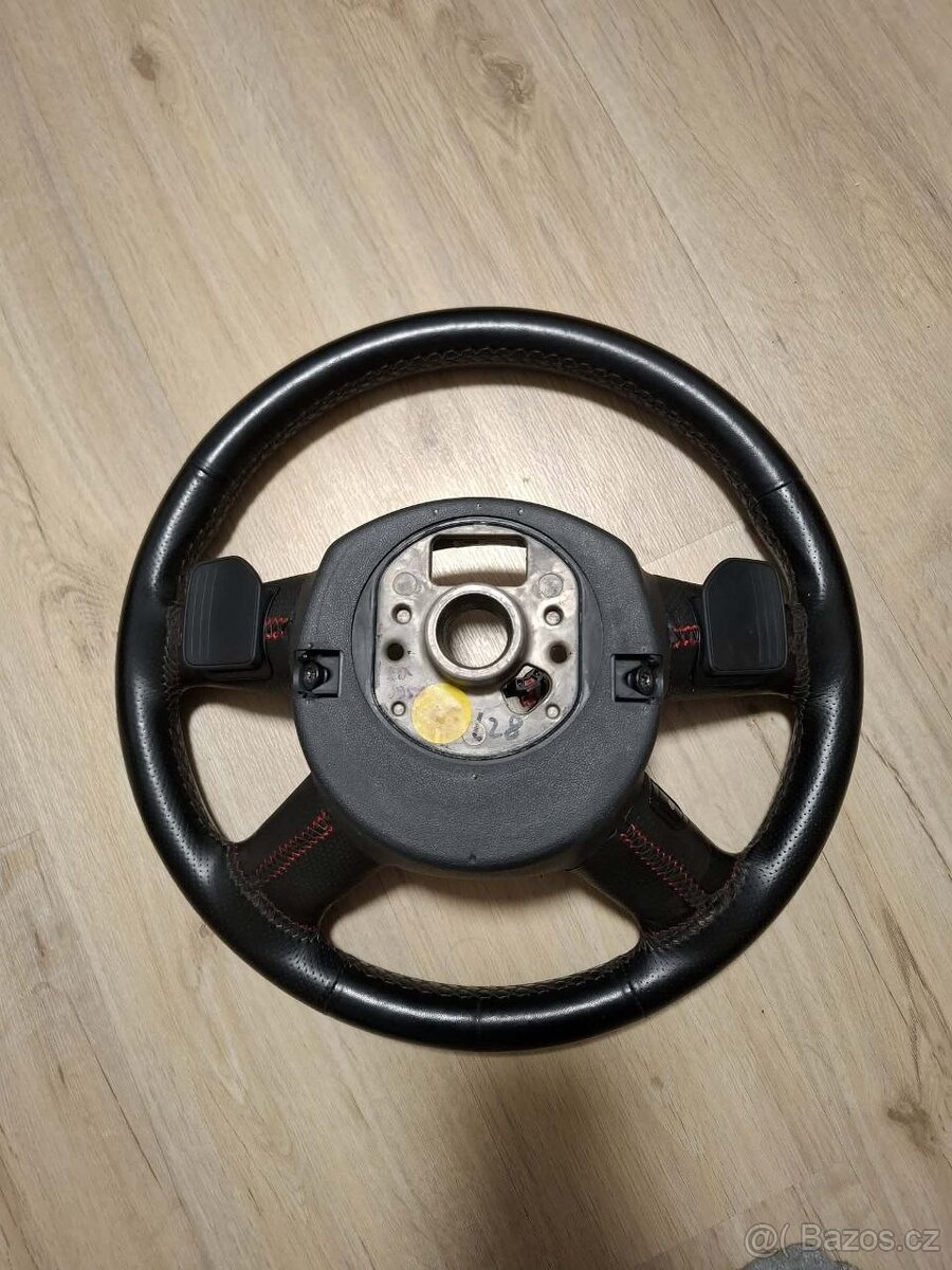 Multifunkční kožený volant Audi Q7 4L - 4