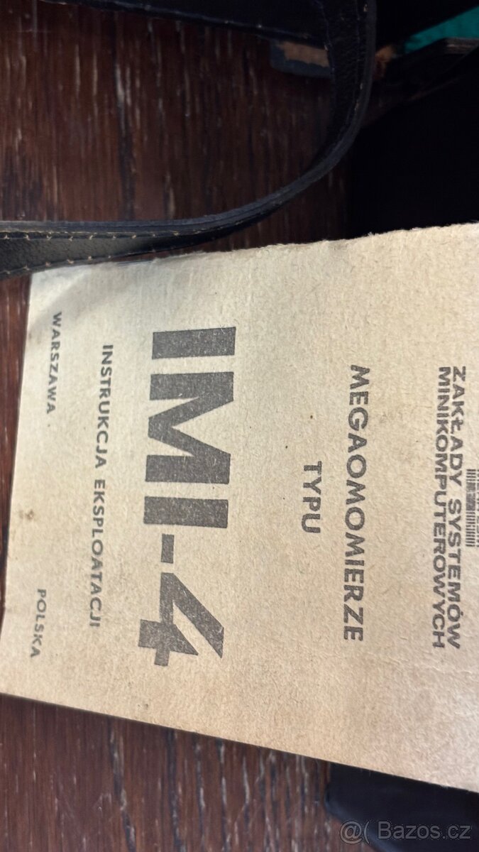 Megmet 5000V měřící přístroj - 4