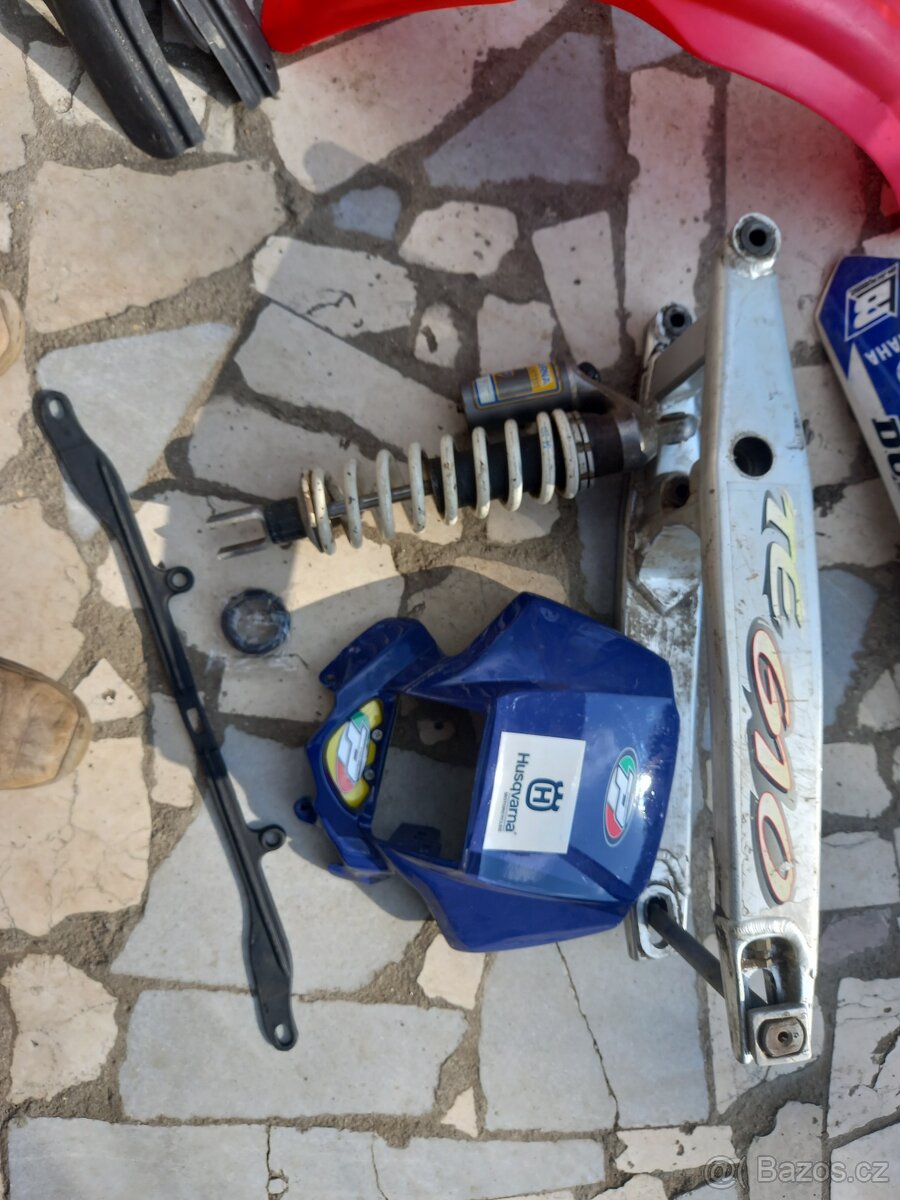 Nahradni díly na wr 450 a husqvarna 610