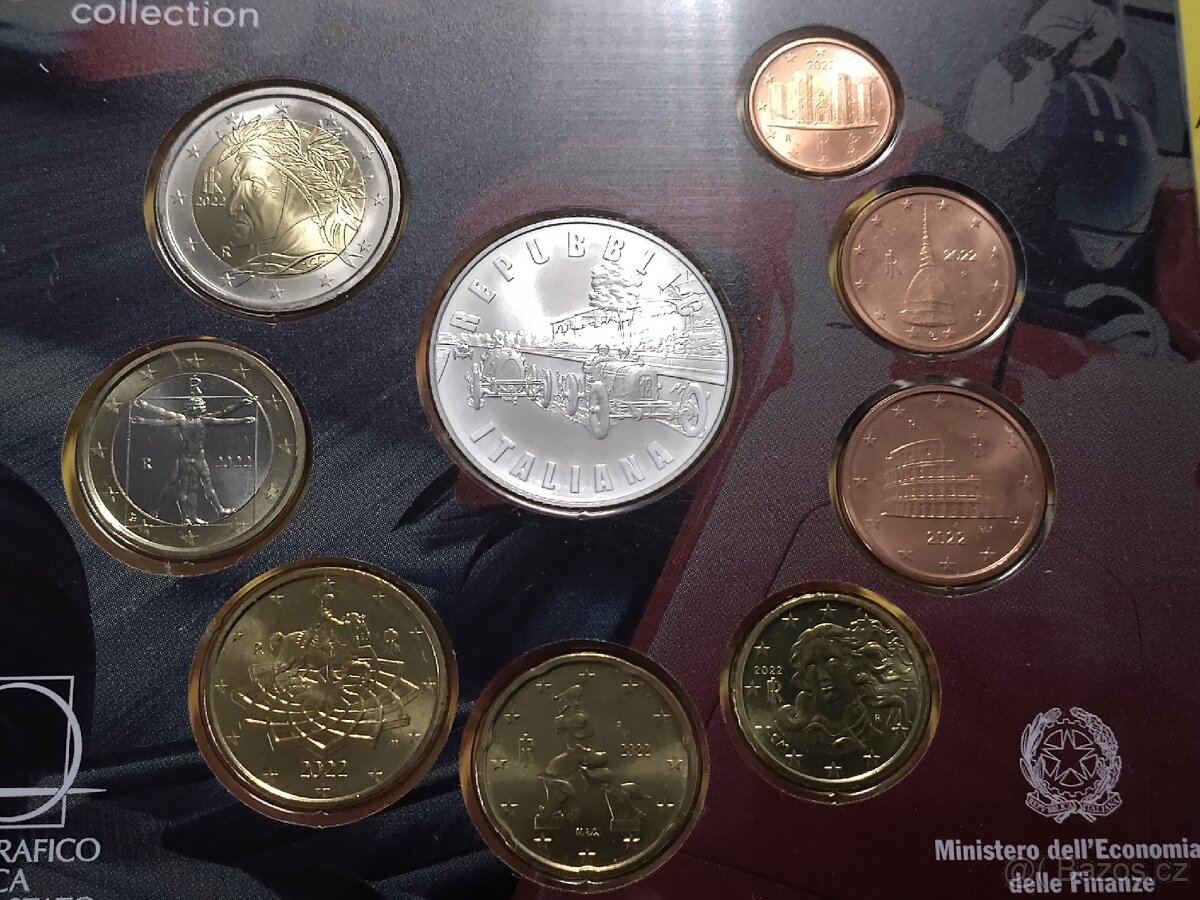 Sada oběžných mincí Itálie - 4