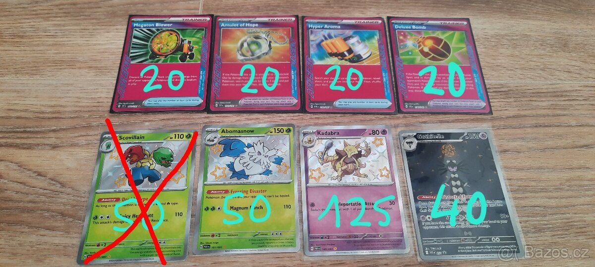 Pokémon karty hity + EX - 4