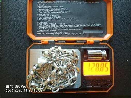 stříbrný přívěsek s řetízkem zlí klaun - 4