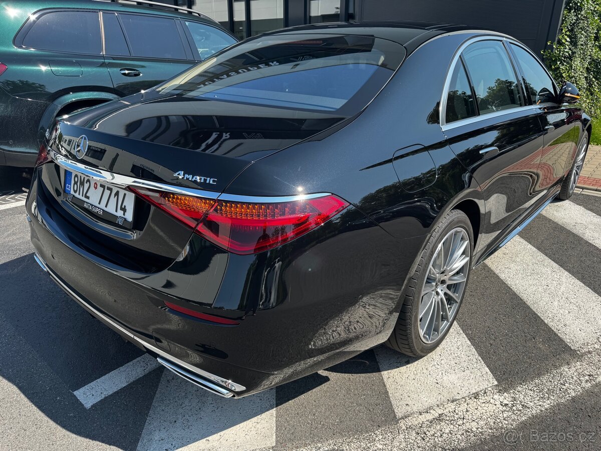 Mercedes S 450d long, 4 matic, natáčecí zadní náprava - 4
