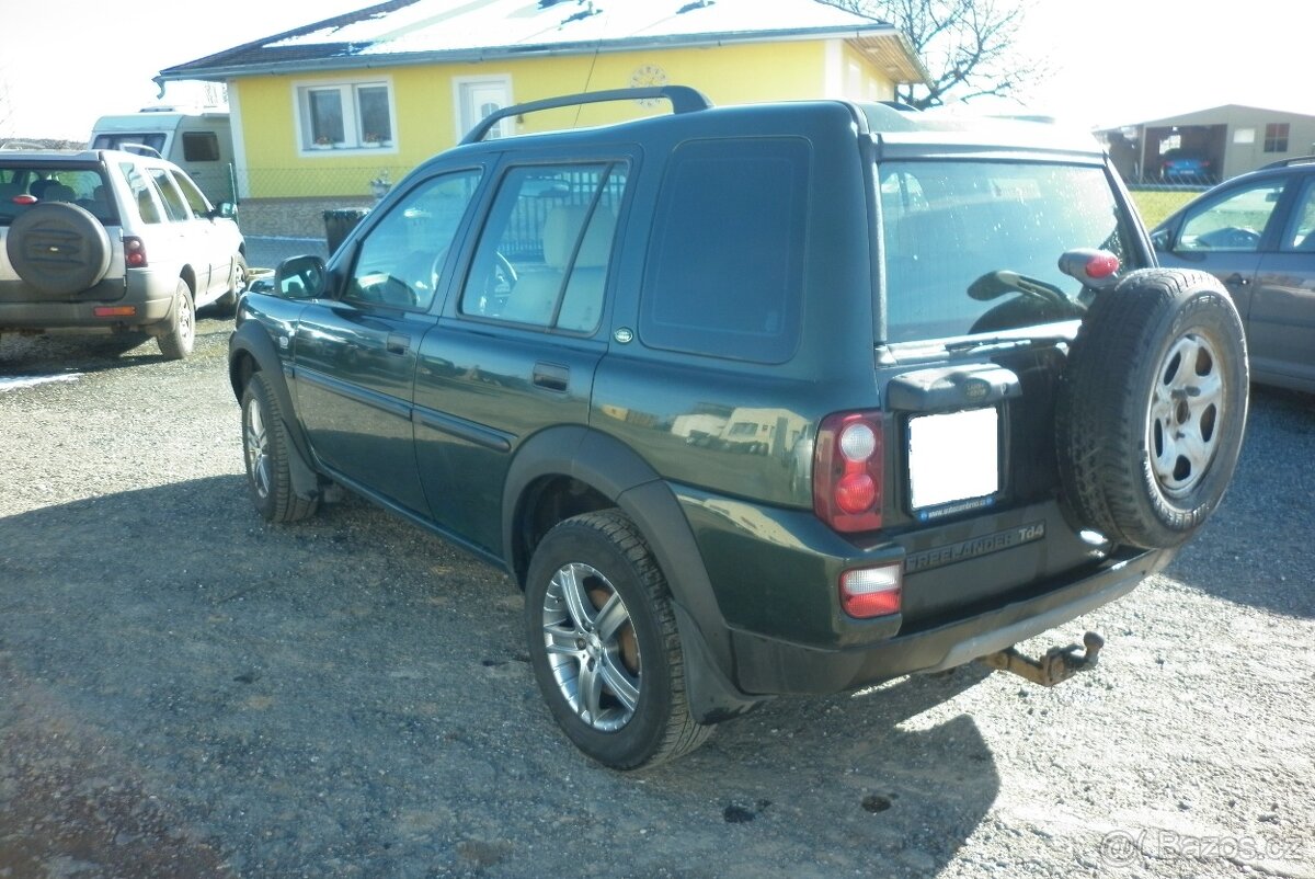 Land Rover Freelander 1 - 2.0 TD 82kw náhradní díly