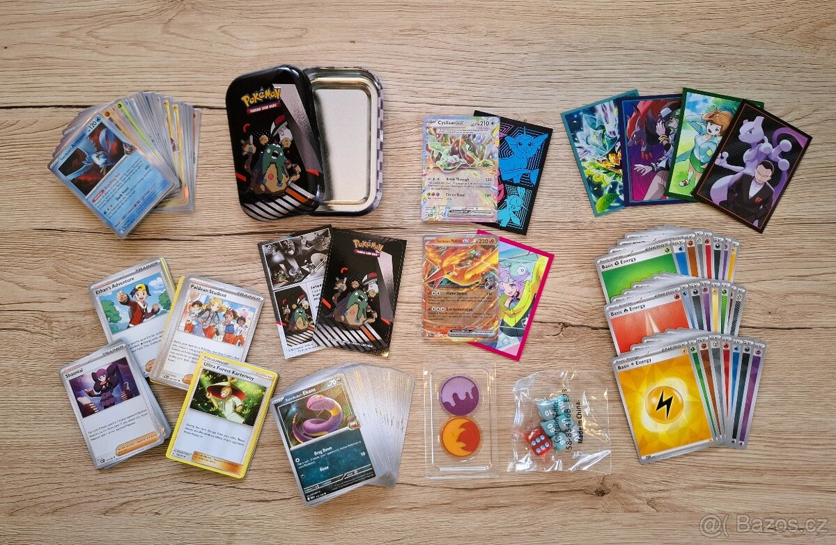 Karty Pokémon a příslušenství s plechovou krabičkou (tin) - - 4