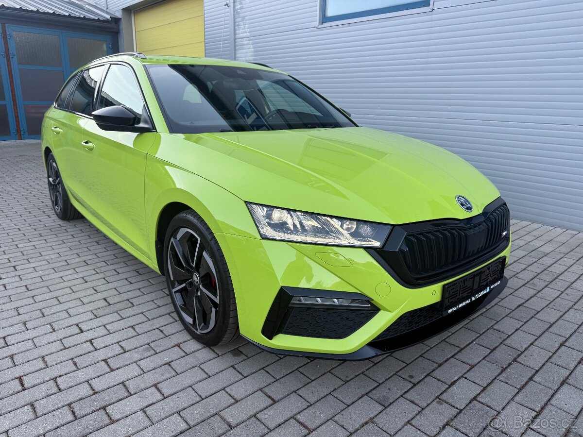 Škoda OCTAVIA IV RS TDi MATRIX VIRTUAL KAMERA WEBASTO 2023 - 4