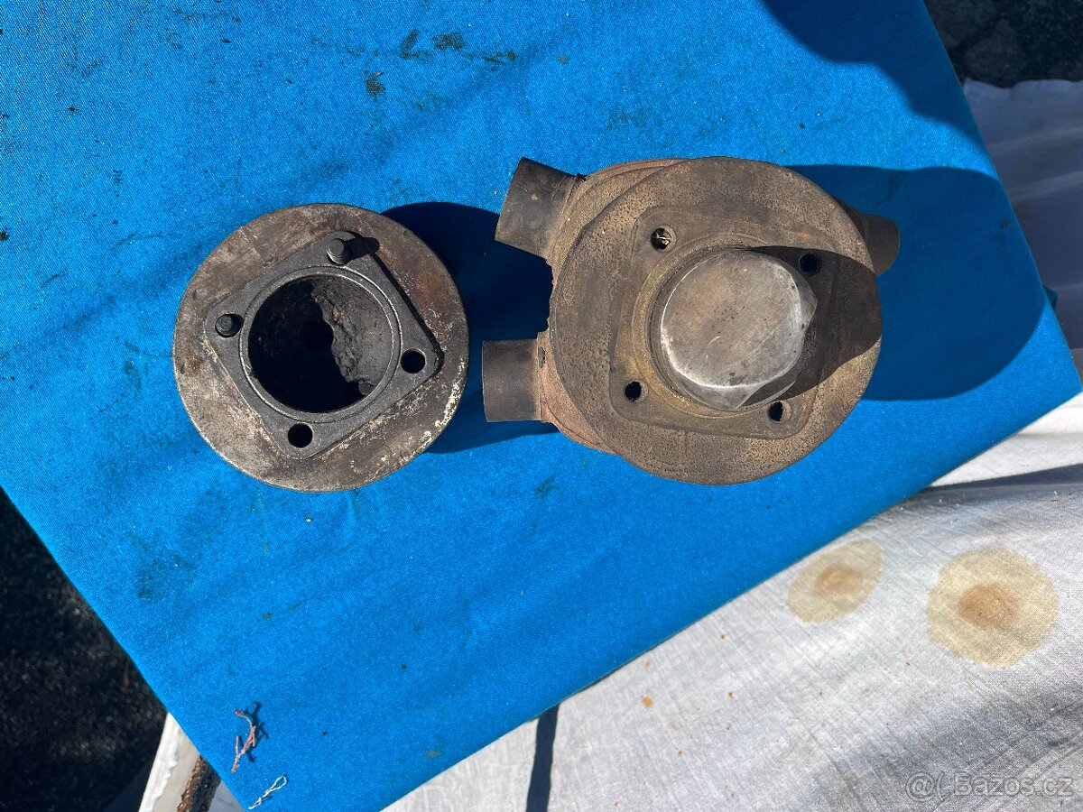 Prodám válec ČZ 175 malý s hlavou pěkné první typy - 4