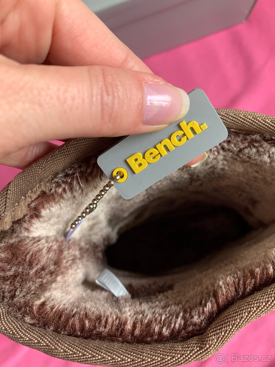 Nádherné zimní boty/ sněhule Bench nové - 4