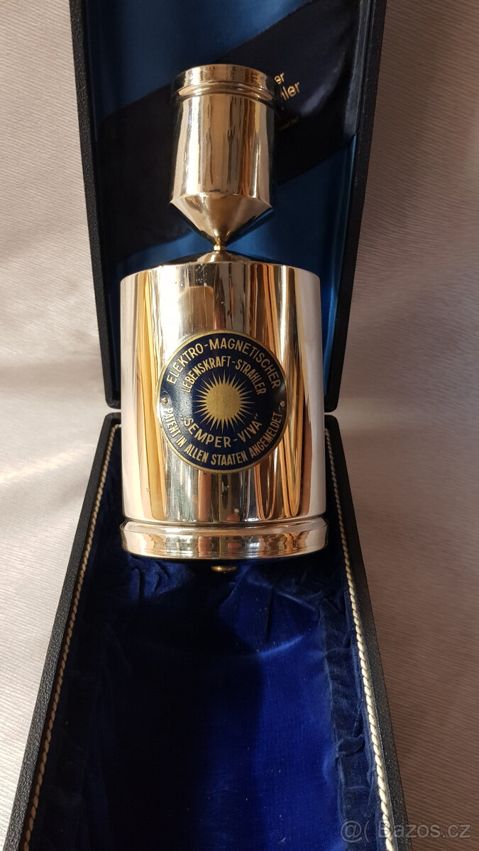 Starožitná Elektromagnetická léčebná pomůcka, rarita - 4