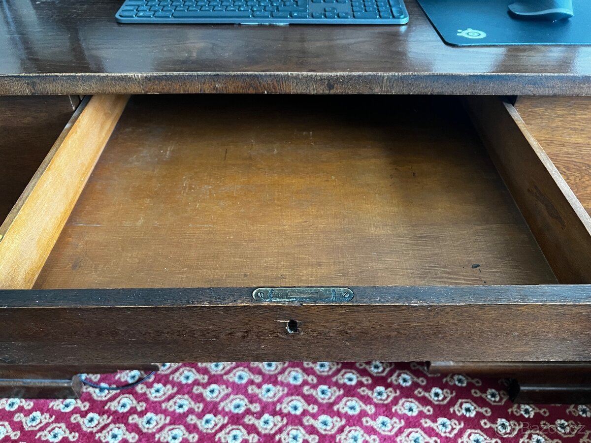 Starožitný psací stůl - 4