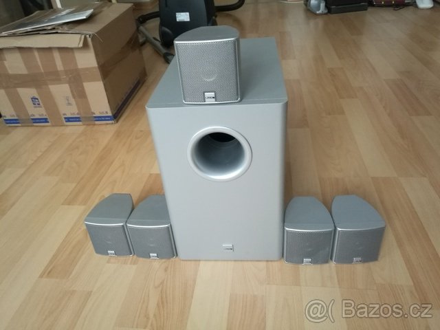 Canton AS5 aktiv subwoofer a 5x CX satelit repro + kabely - 4
