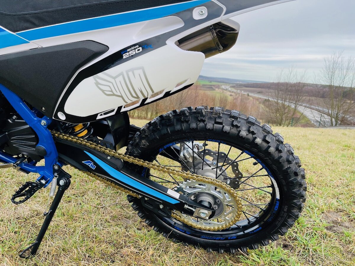 Pitbike Leramotors Thunder 250ccm, 21/18, modrá - 4