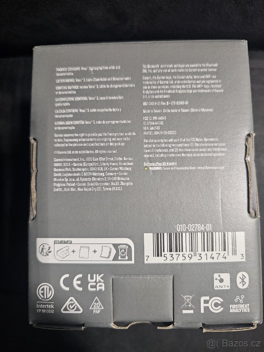 Chytré hodinky Garmin Venom 3 - 4