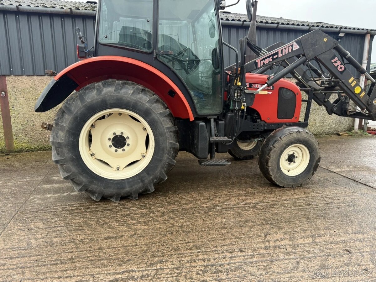 Zetor 4320 s čelním nakladačem s SPZ. 1040Mth - 4