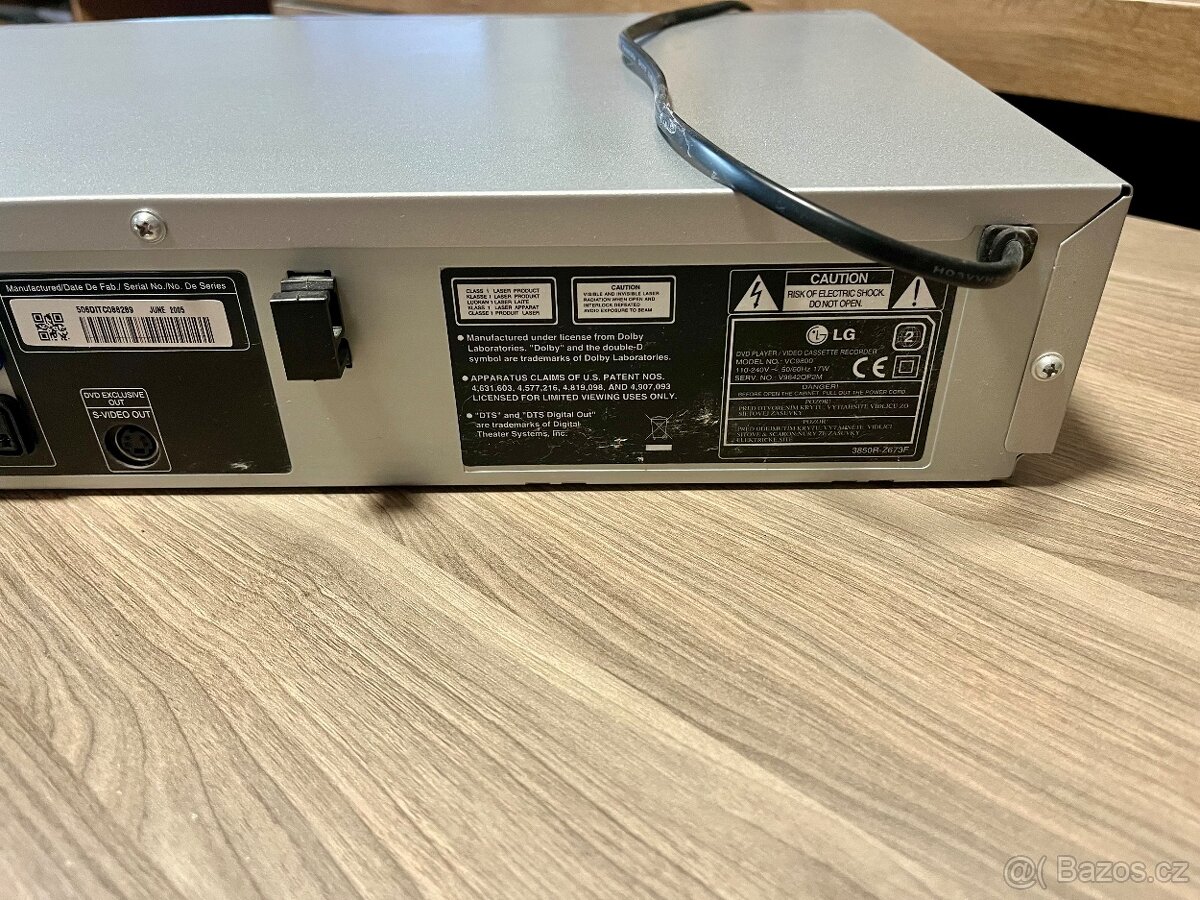 DVD/VHS přehrávač LG - 4
