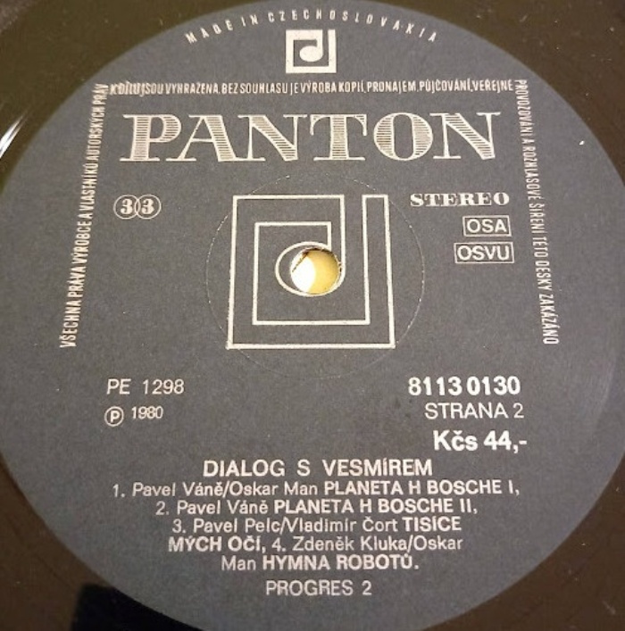 LP deska Progres 2-Dialog s vesmírem r.1980/236/ - 4