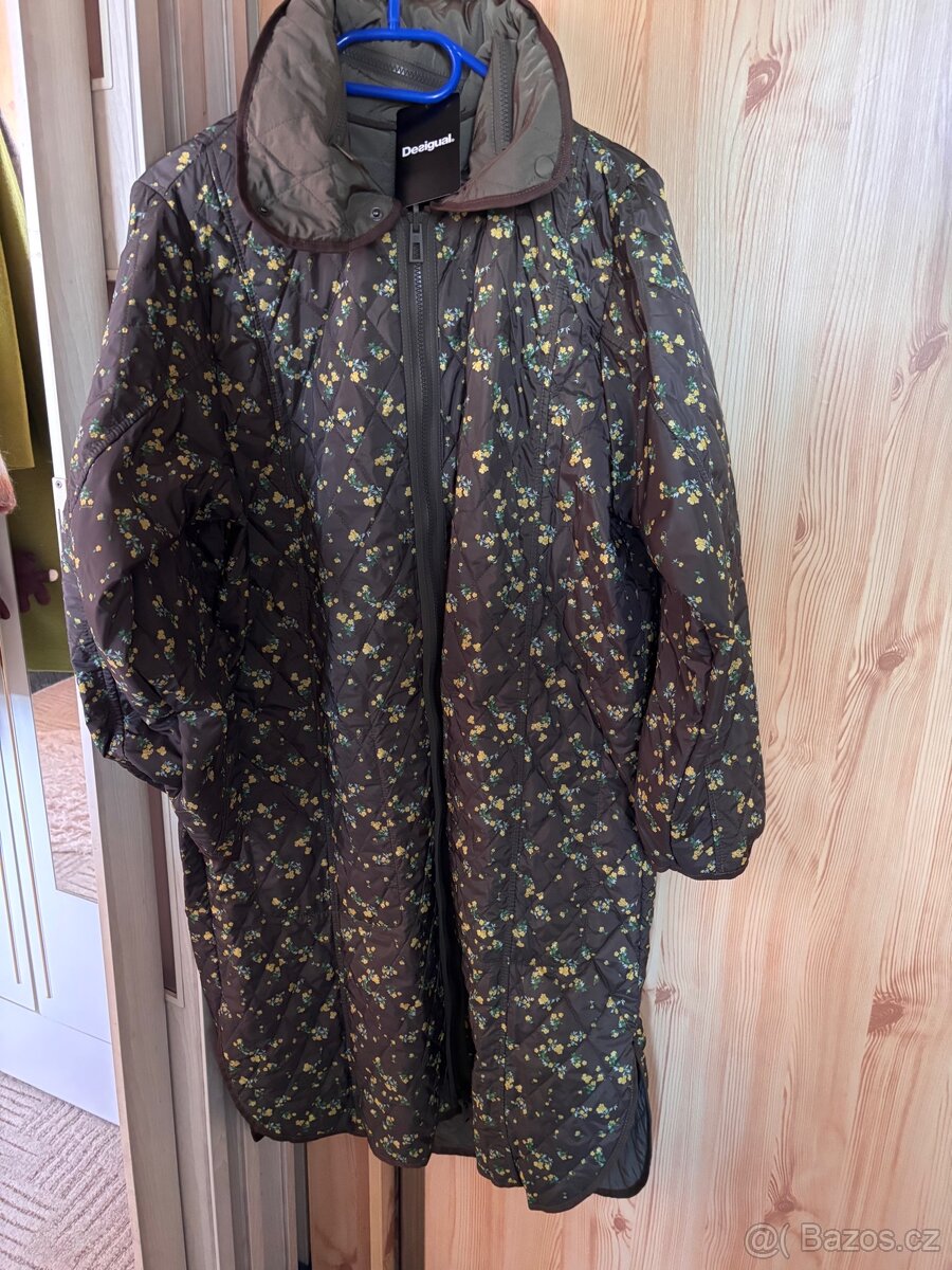 Nový kabát - bunda DESIGUAL VEL. 38/M - PC 4490Kč - 4