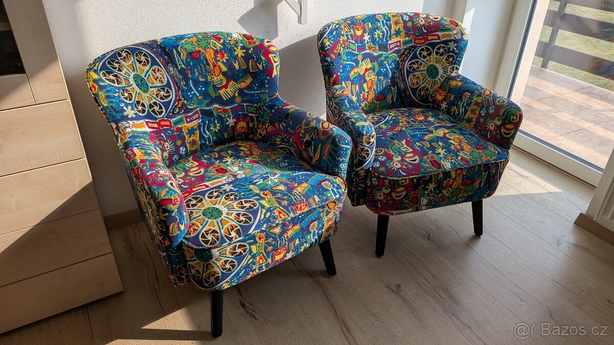 Křeslo patchwork - 4