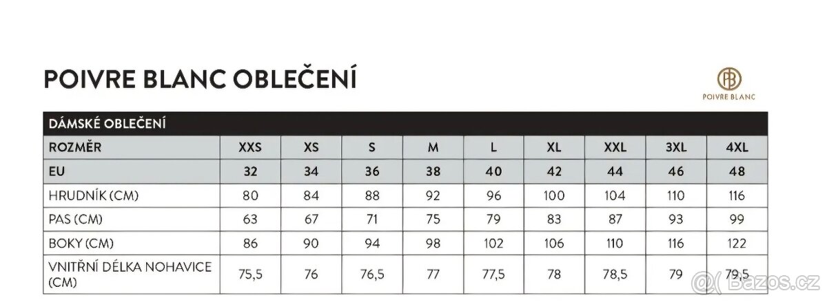 Dámská lyžařská bunda Poivre Blanc velikost XL - 4