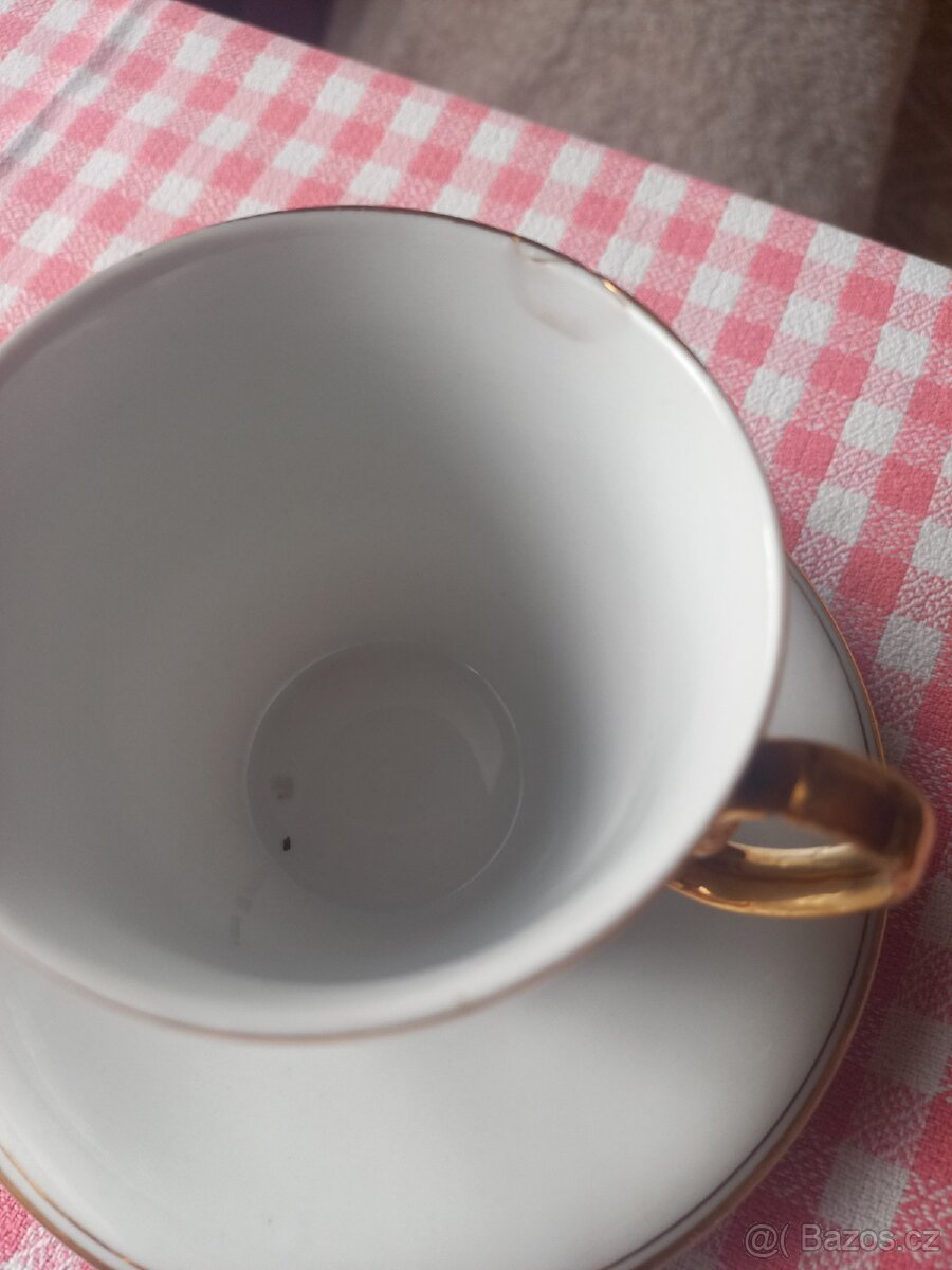 Retro šálky s podšálky - 4