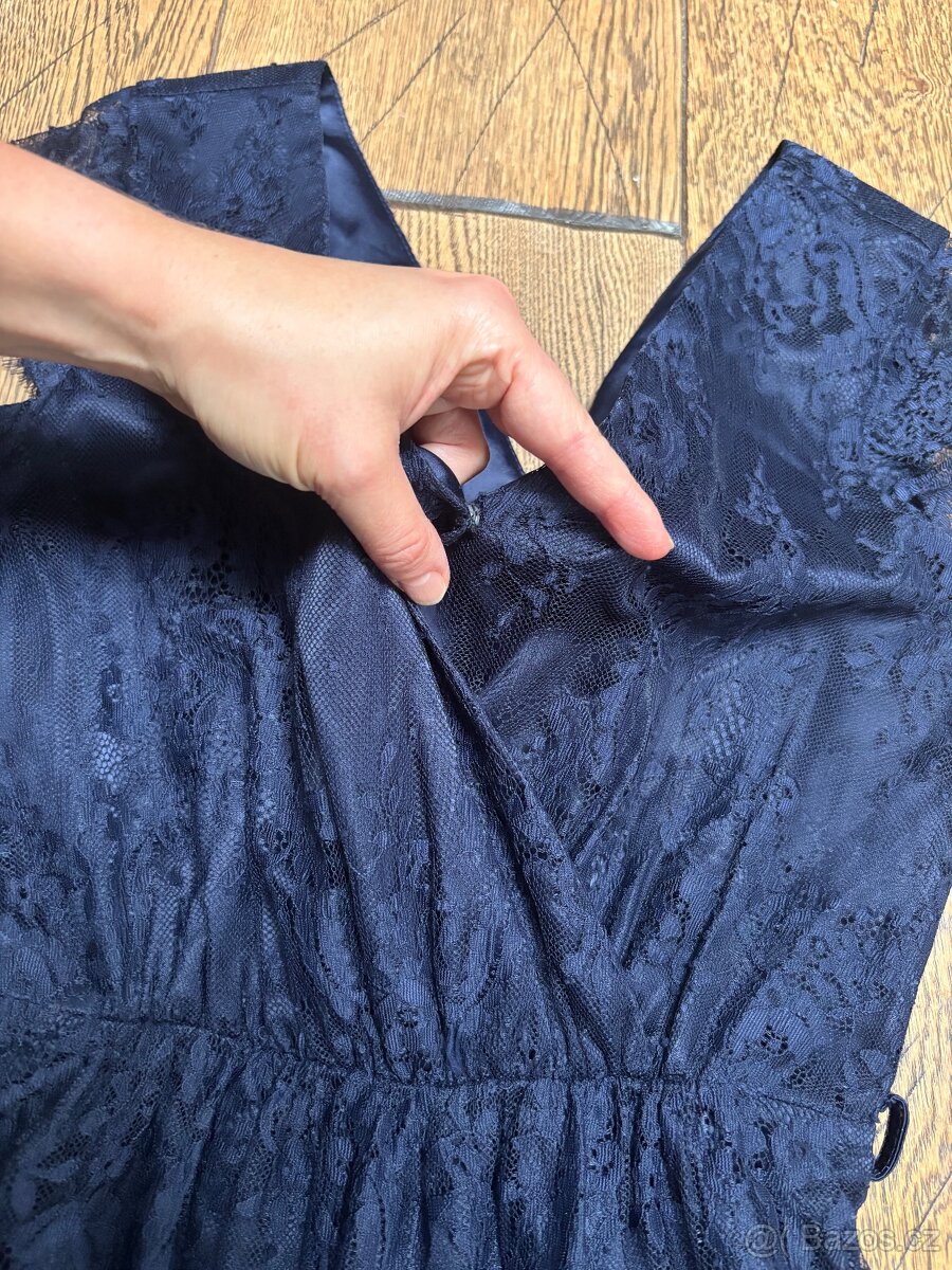 Dámské tmavě modré šaty Dorothy Perkins, vel. 36 - 4