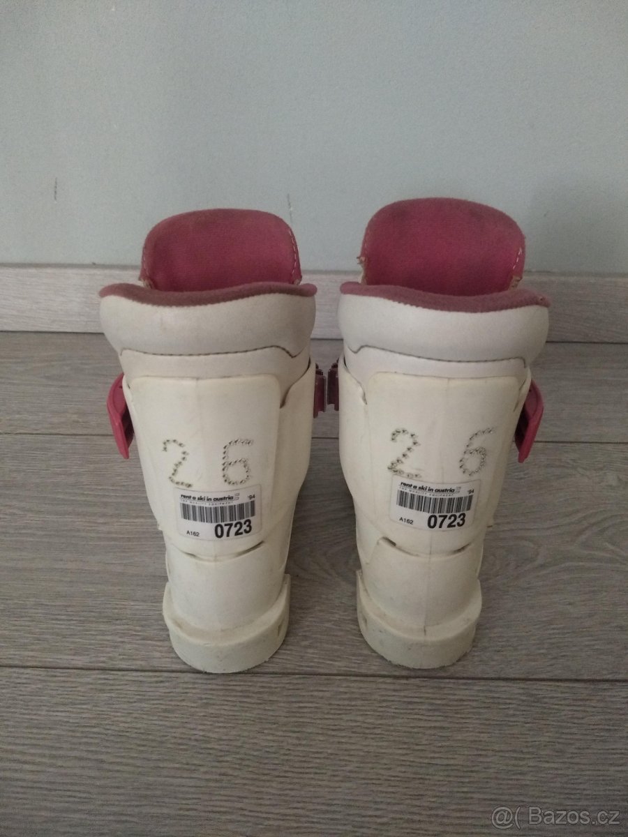 Prodám dětské 1 přeskové lyžáky Alpina - 4