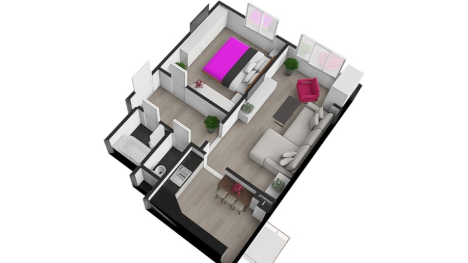 Pronájem, byt 2+1, 53 m, Janáčkova 157, Frýdek-Místek - Míst - 4
