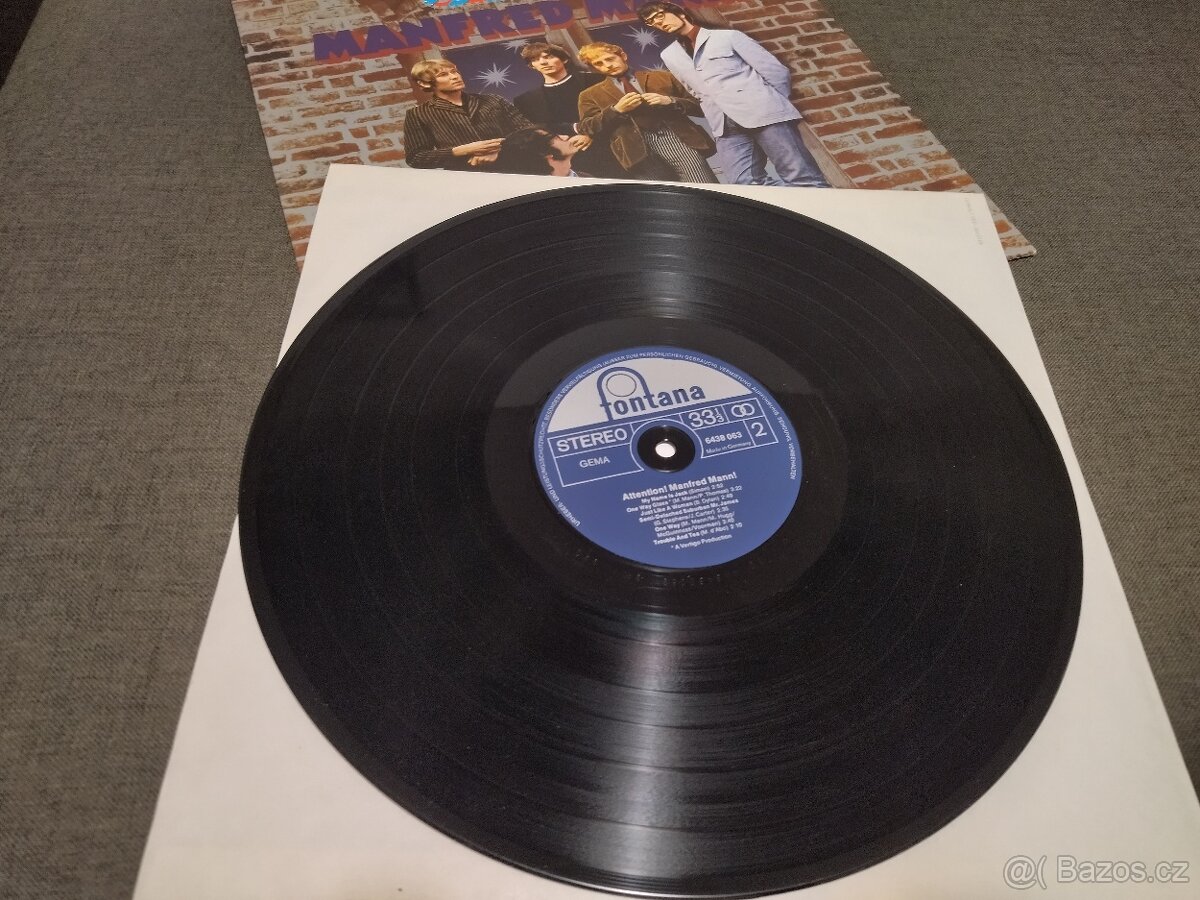 LP - MANFRED MANN - Attention - kat.č. 6438 063 - 4