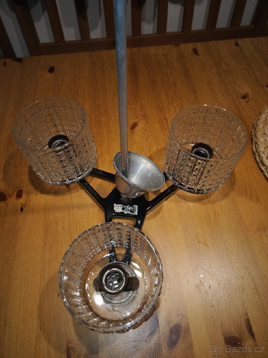 Retro lustr Lidokov, top stav - 4