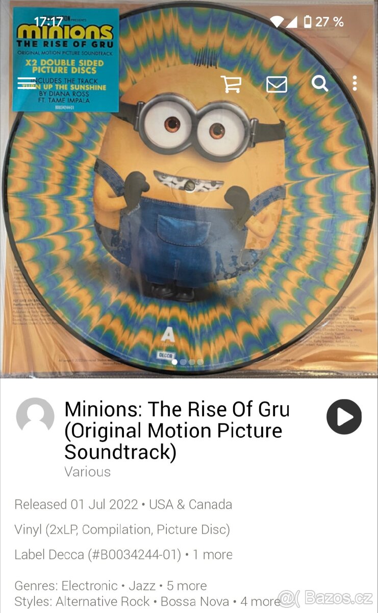 Minions: LP - Soundtrack - 4