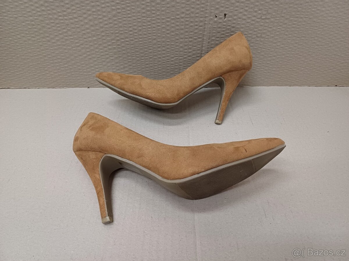 Hnědé lodičky vel.40 - 4