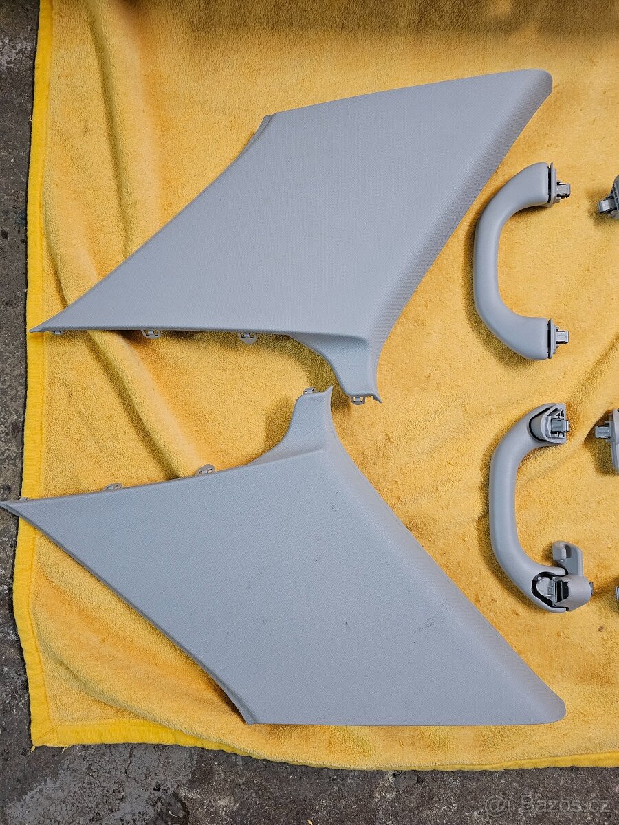 Interiérové plasty světlé - Škoda Fabia 3 - 4