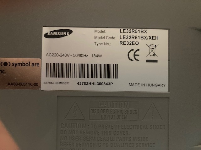 Televize Samsung LE32R51BX - 4