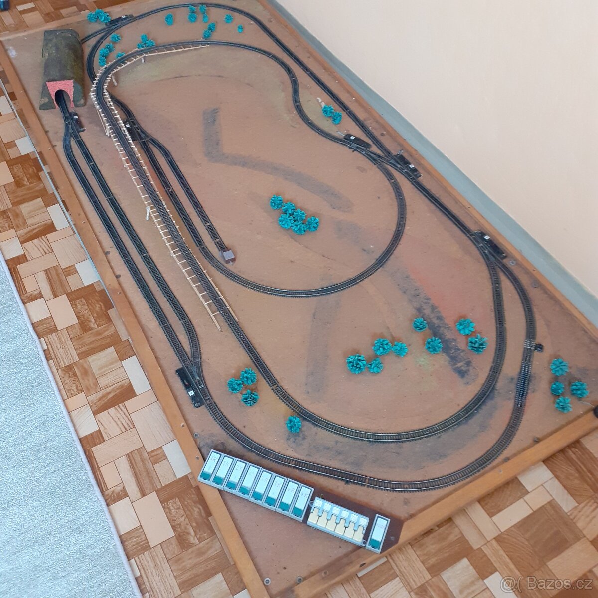 kolejiště tt, 200 x 90 cm - 4