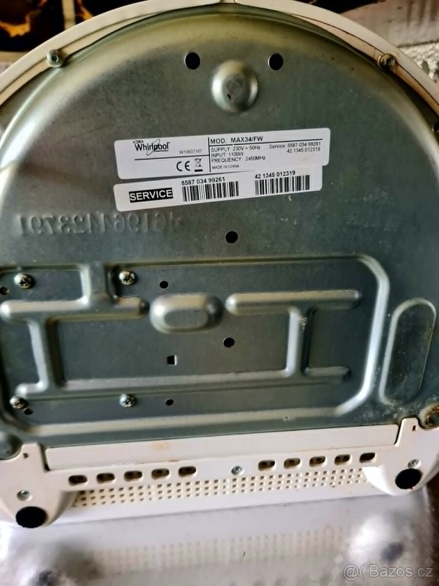 Mikrovlnka Whirlpool MAX 34 FW - 4