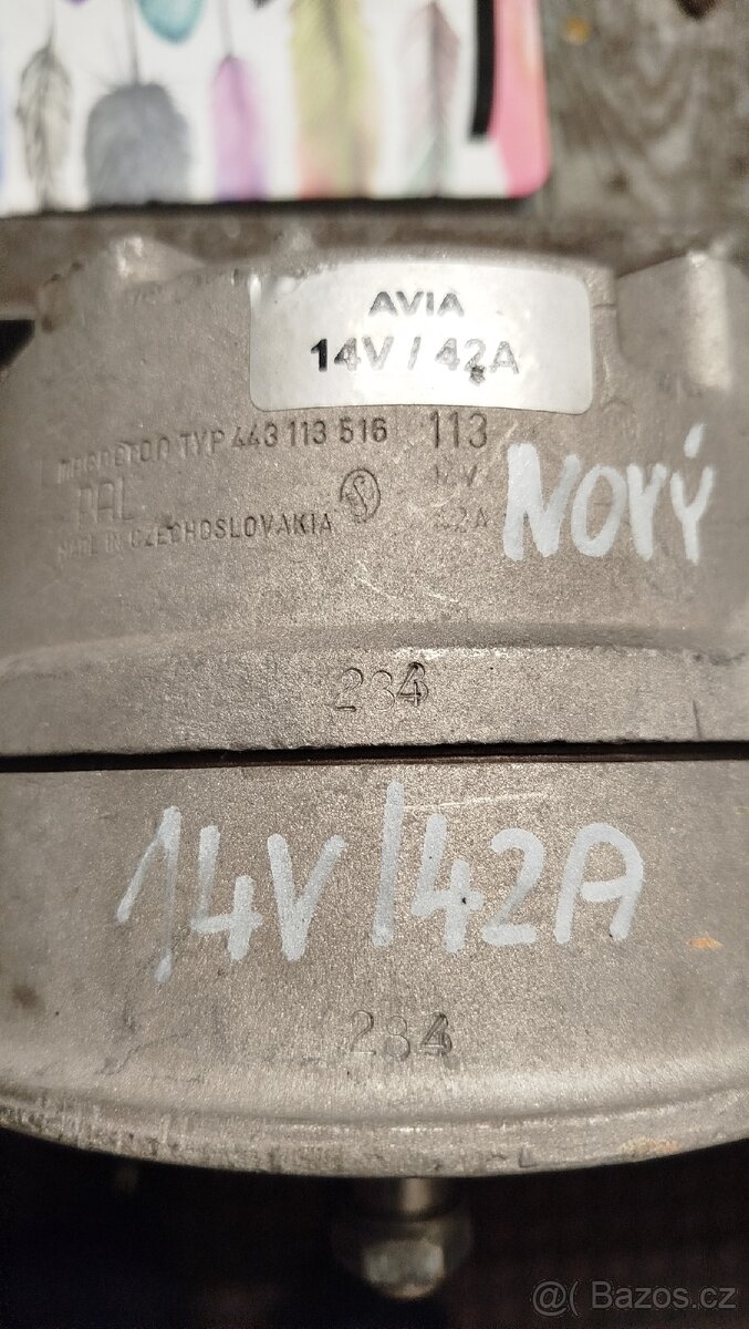 NOVÝ originál Alternátor AVIA - 4