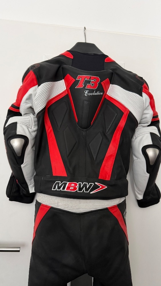 Kožená dvoudílná kombinéza MBW T3 Evolution - 4
