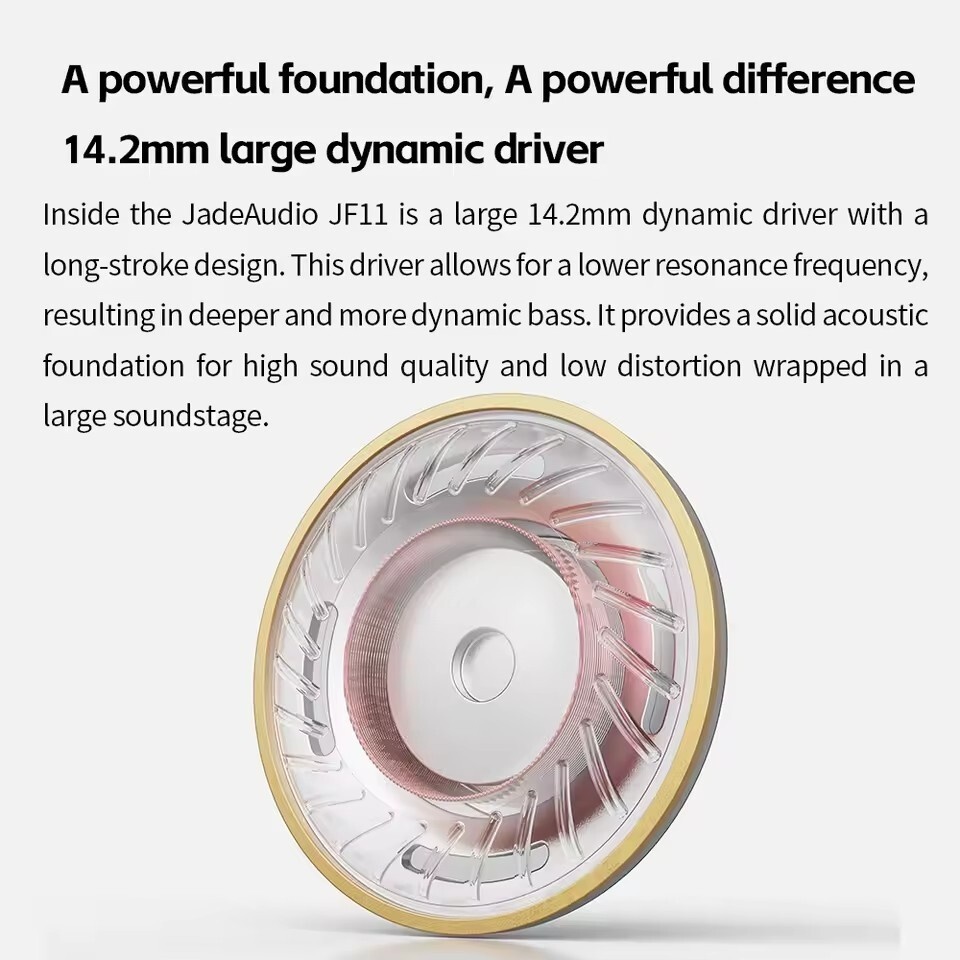 Fiio JF11 kvalitní sluchátka do uší, kabel+jack 3.5mm, NOVÁ - 4