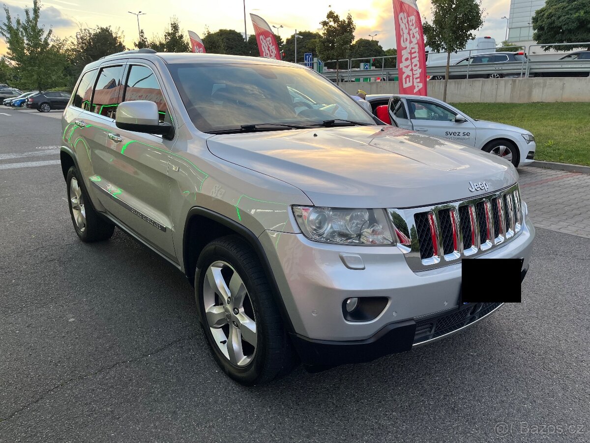 Jeep Grand Cherokee 3.0 (Disel) OVERLAND Kůže AUT +ZÁRUKA