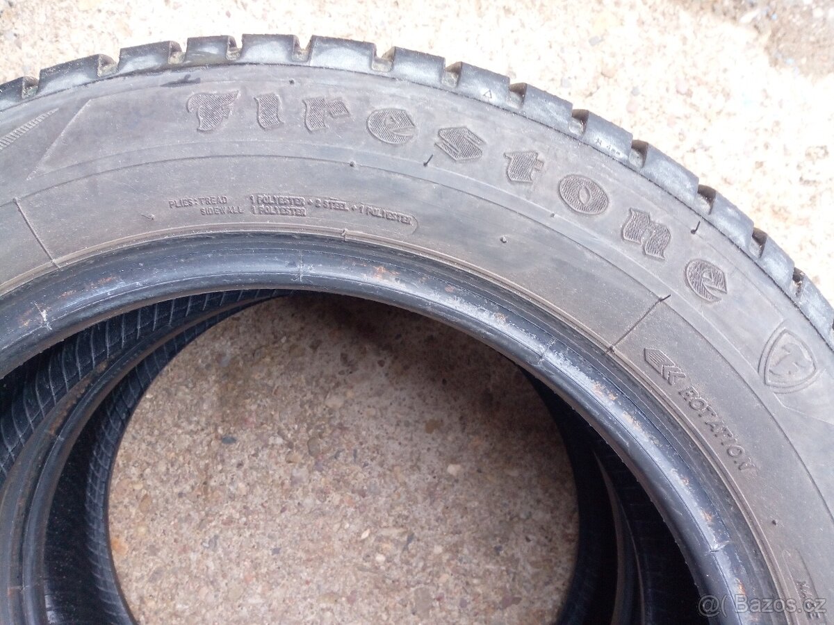 2ks zimní pneu zn. Firestone 165/65 R 15 - 4