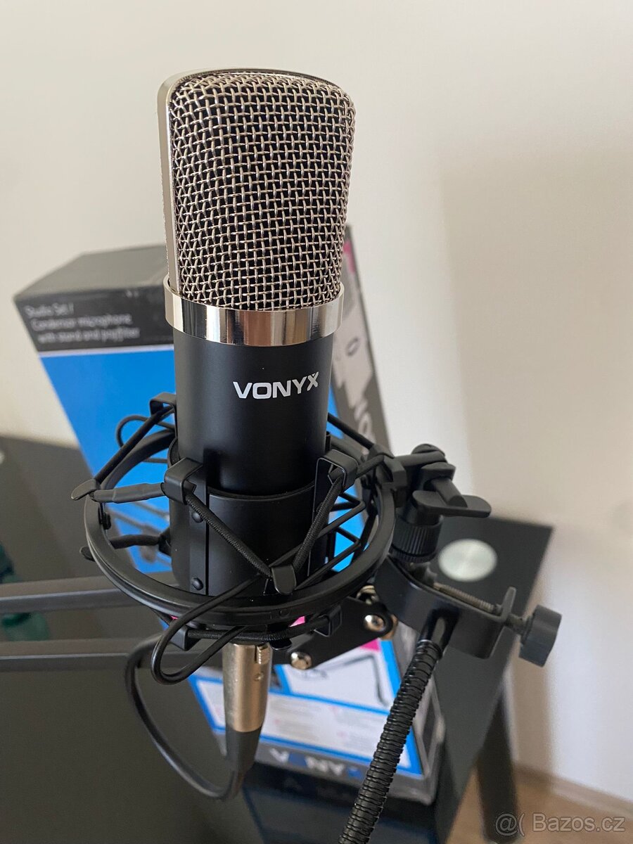 Studio Set mikrofonu se stojanem a pop filtrem - 4