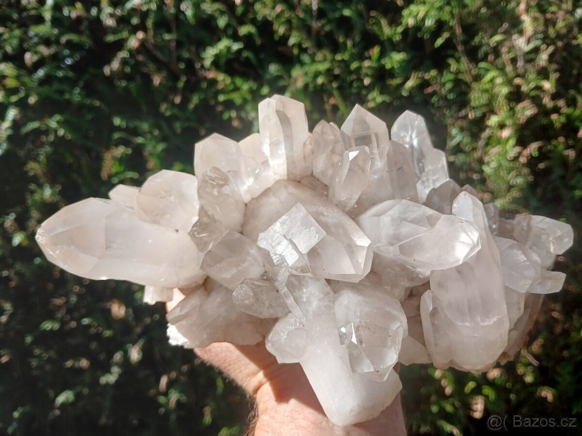 Himalájský křišťál, velká drůza 3kg - 4