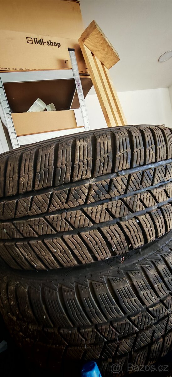 Peugeot 5008 2010 AL kola 16" AEZ zimní pneu 6mm 4x108 - 4