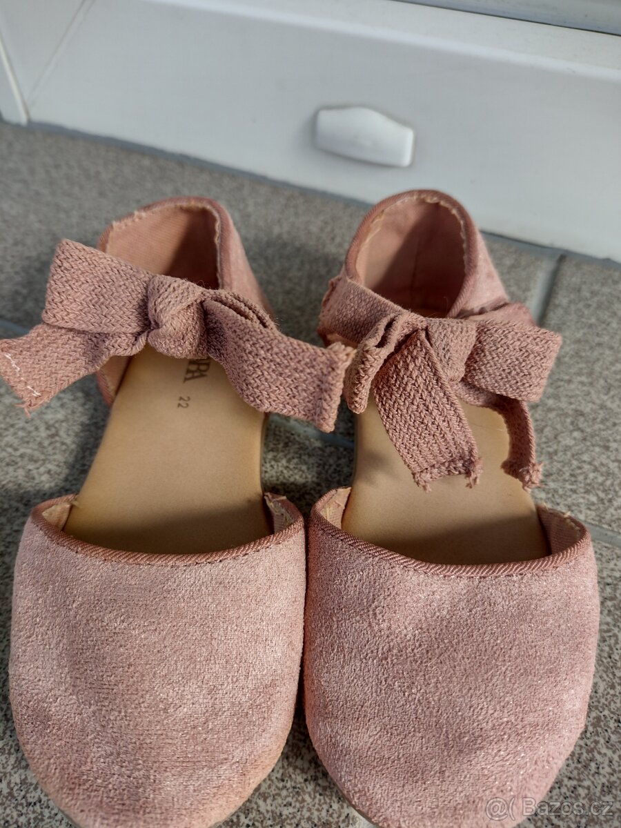 Růžové sandalky - 4