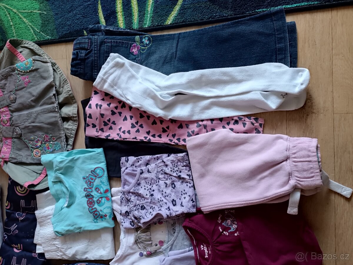 Mix oblečení holčička 98/104 - 4