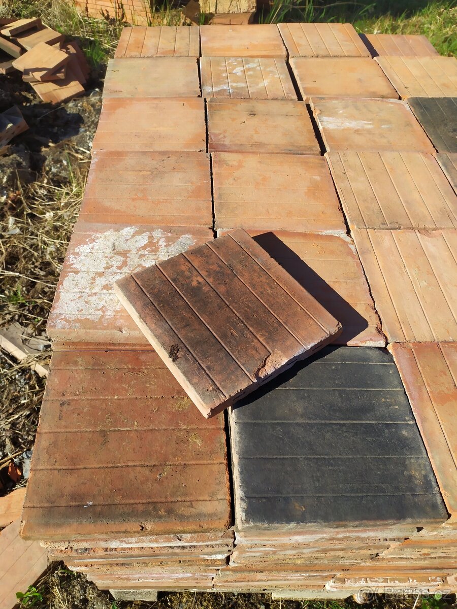 Půdovky - 20x20x2,5cm - 120 let - 4