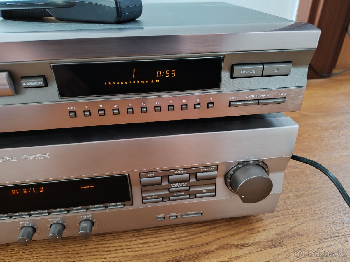 YAMAHA DSP-A492 BEZ DALKY, YAMAHA CDX 396 - 4