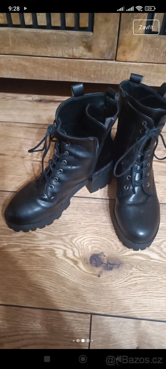 Boty kotníčkové dámské 40 - 4